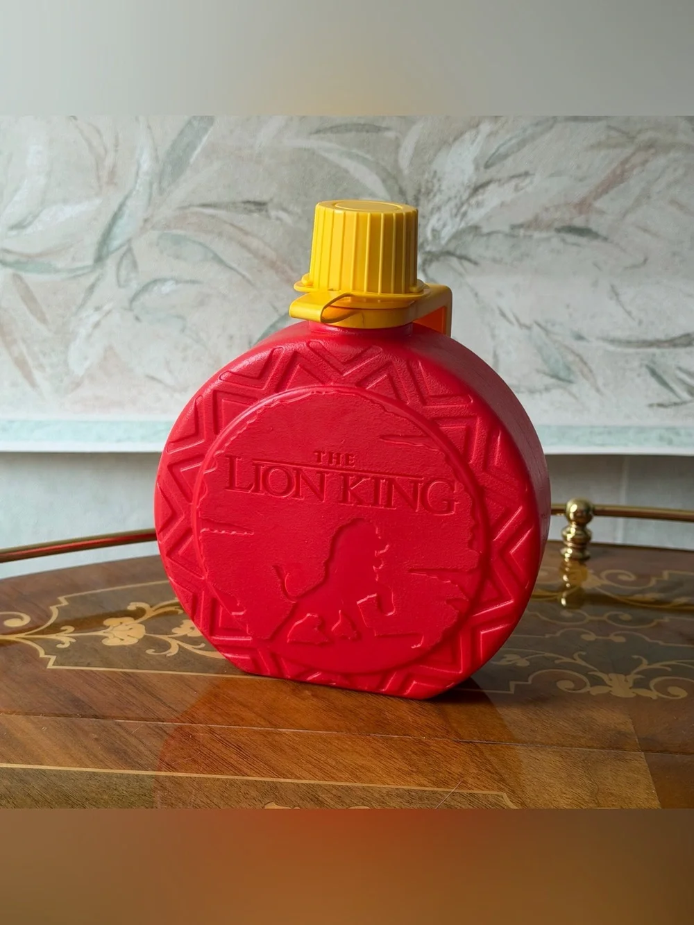Disney Lion King Canteen Plastic Drinking Bottle Flask Vintage